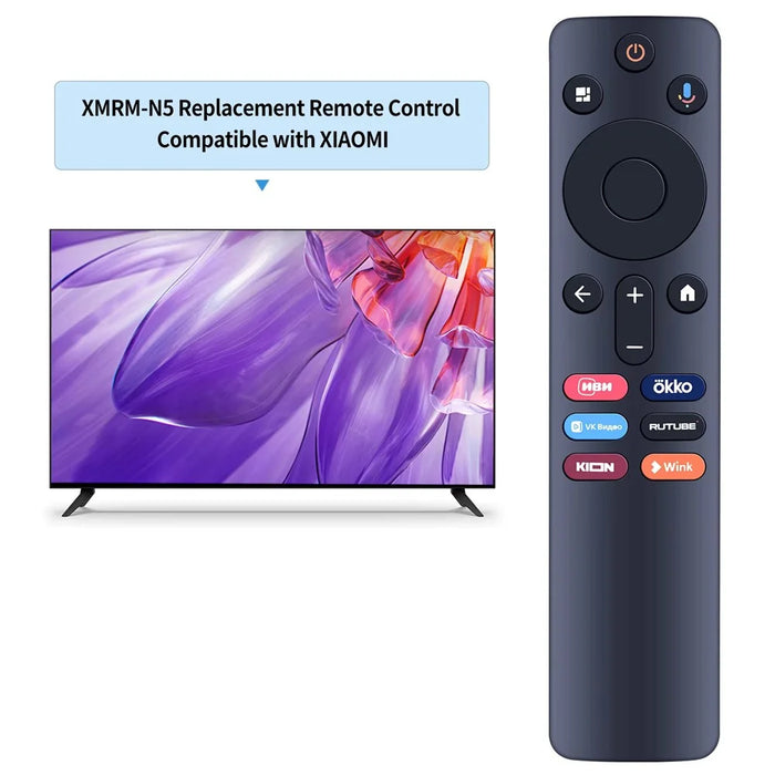 XMRM-N5 For Xiaomi TV Box Remote Control Voice Enabled Replacement 10m Range Ergonomic Controller - 2