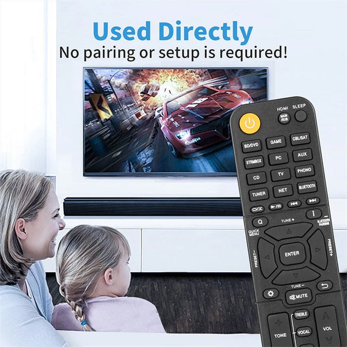 RC-972R For Onkyo AV Receiver Remote Control 10m Range Ergonomic Infrared Wireless Controller - 4