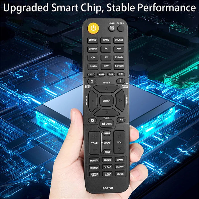 RC-972R For Onkyo AV Receiver Remote Control 10m Range Ergonomic Infrared Wireless Controller - 5