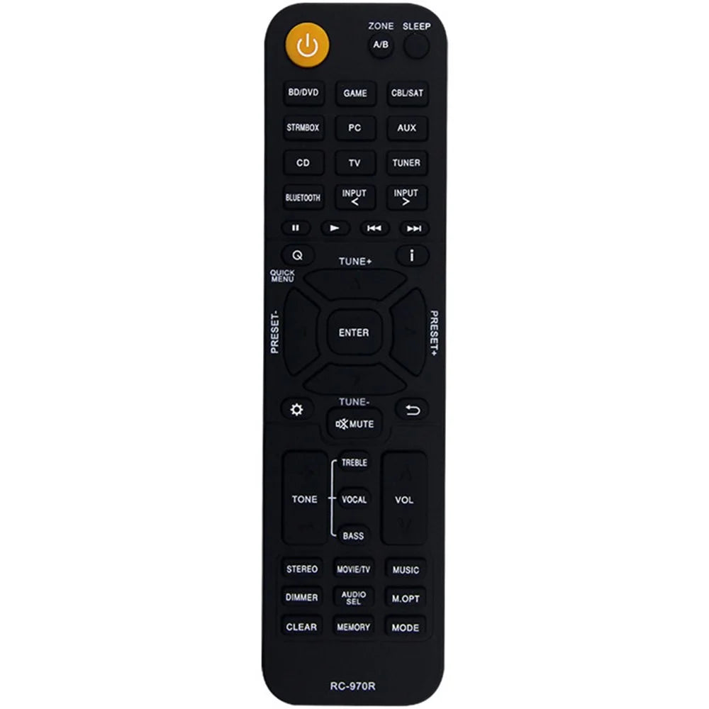 RC-970R For Onkyo AV Receiver Remote Control 10m Range Ergonomic Infrared Wireless Controller - 1