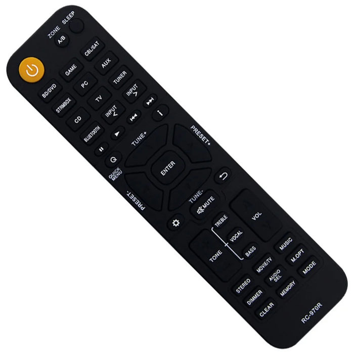 RC-970R For Onkyo AV Receiver Remote Control 10m Range Ergonomic Infrared Wireless Controller - 4