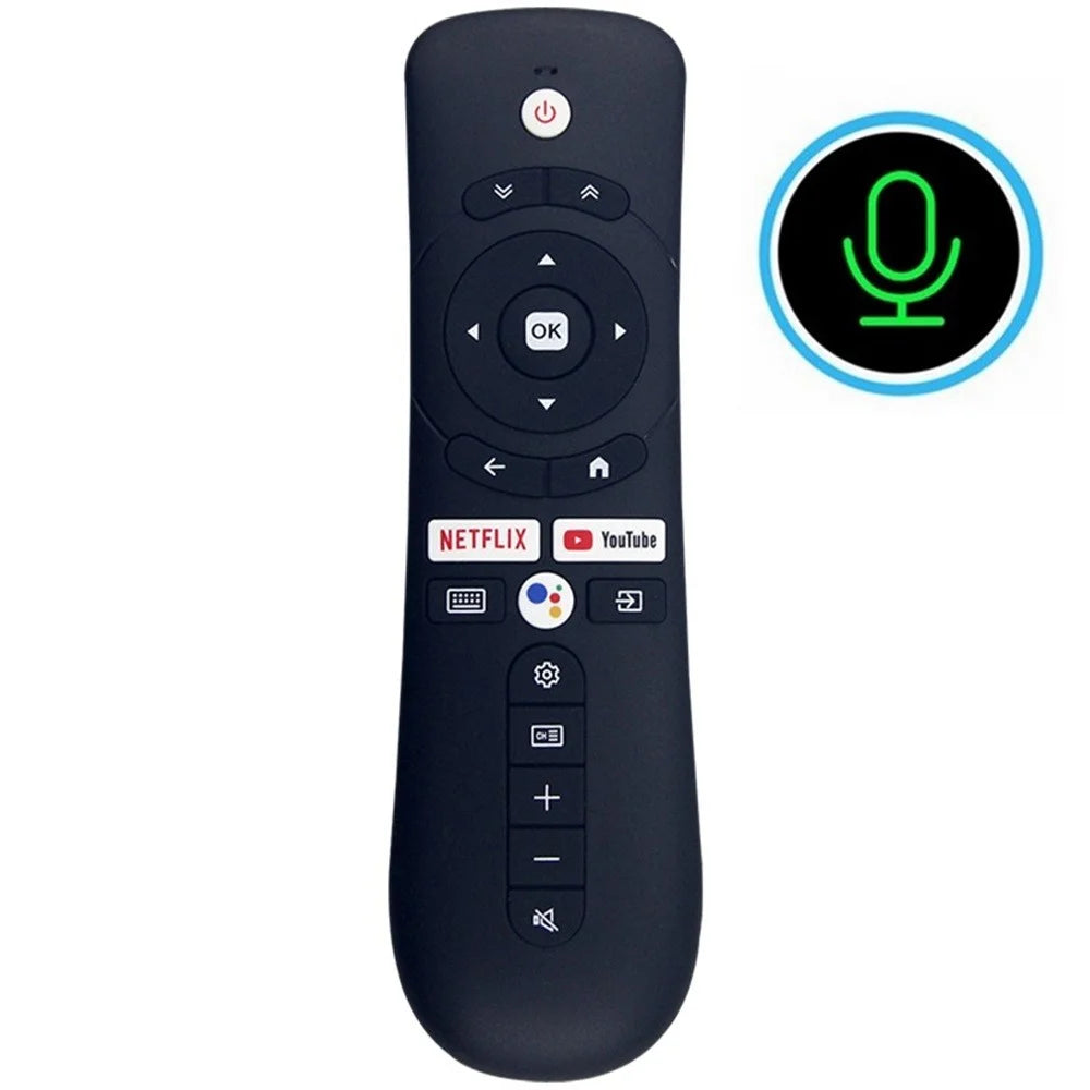 RC-201BV For Syinix 4K UHD TV Voice Control Remote Replacement 10m Range Battery Powered Controller - 1