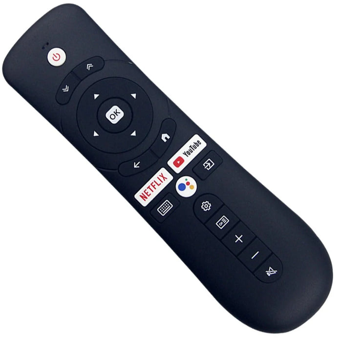 RC-201BV For Syinix 4K UHD TV Voice Control Remote Replacement 10m Range Battery Powered Controller - 3