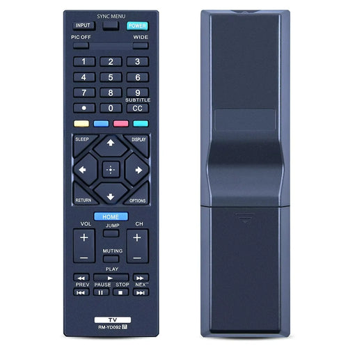 RM-YD092 For Sony TV Remote Control Battery Powered Infrared Replacement Handheld Controller - 1