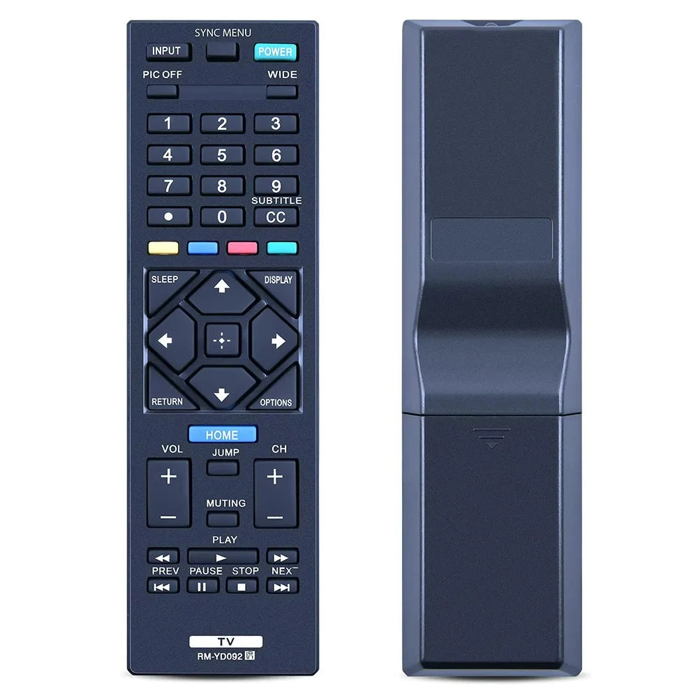 RM-YD092 For Sony TV Remote Control Battery Powered Infrared Replacement Handheld Controller - 1