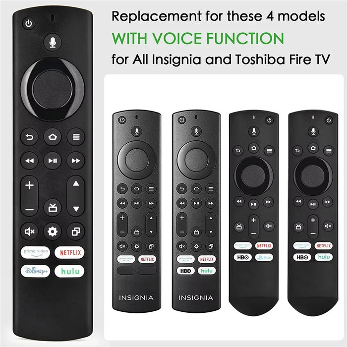 NS-RCFNA-21 For Insignia / Toshiba TV Remote Control Voice Control Television Controller Replacement - 6