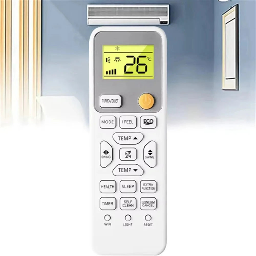 0010406609E For Haier Air Conditioner Infrared Remote Control Replacement 10m Range Wireless Controller - 4