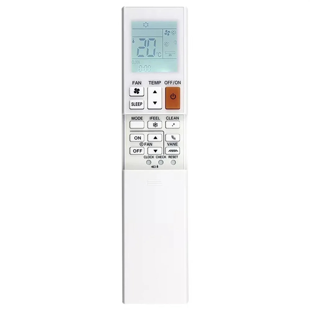 MSZ-RY12VA For Mitsubishi Air Conditioner Infrared Remote Control Replacement 10m Range Ergonomic Controller - 1