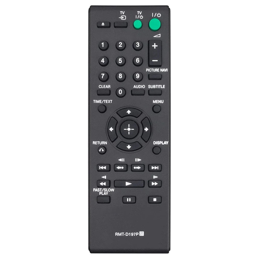 RMT-D197P For Sony DVD Wireless Remote Control Infrared Replacement Ergonomic Controller - 1
