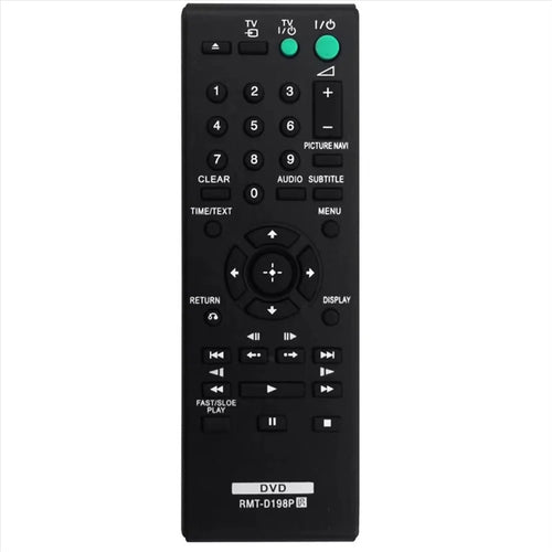 RMT-D198P For Sony DVD Wireless Remote Control Infrared Replacement Ergonomic Controller - 1