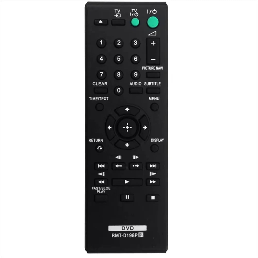 RMT-D198P For Sony DVD Wireless Remote Control Infrared Replacement Ergonomic Controller - 1