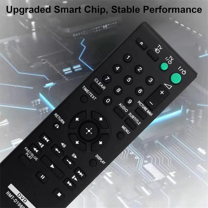RMT-D198P For Sony DVD Wireless Remote Control Infrared Replacement Ergonomic Controller - 5