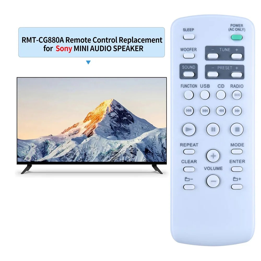 RMT-CG880A For Sony DVD Amplifier Player Remote Control Infrared Replacement Controller - 4
