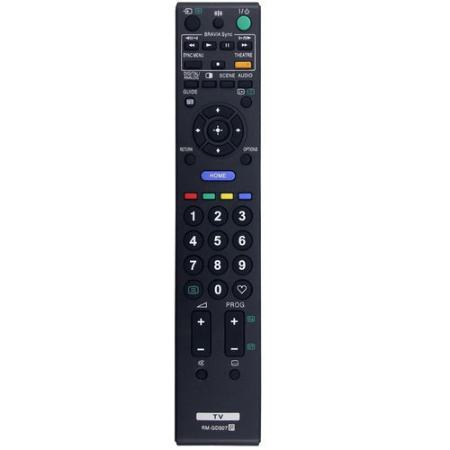RM-GD007 For Sony TV Remote Control Battery Operated Infrared Replacement Controller - 1