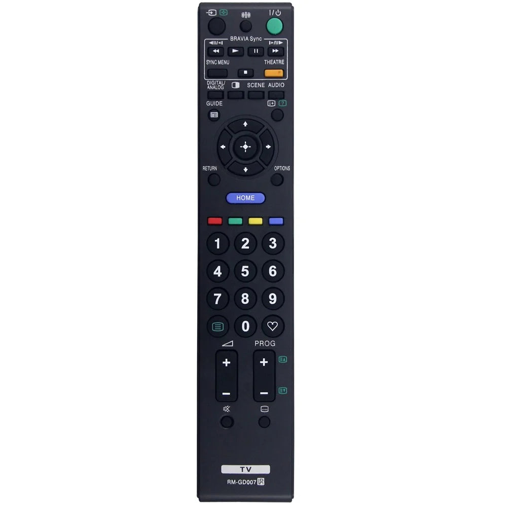 RM-GD007 For Sony TV Remote Control Battery Operated Infrared Replacement Controller - 1