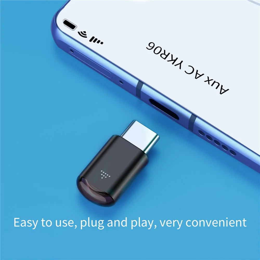 Mobile phone Remote Control IR Blaster Adapter for TV Air Conditioner Camera Universal Infrared Smart Remote - EKX4S-T / Type C Black - 5