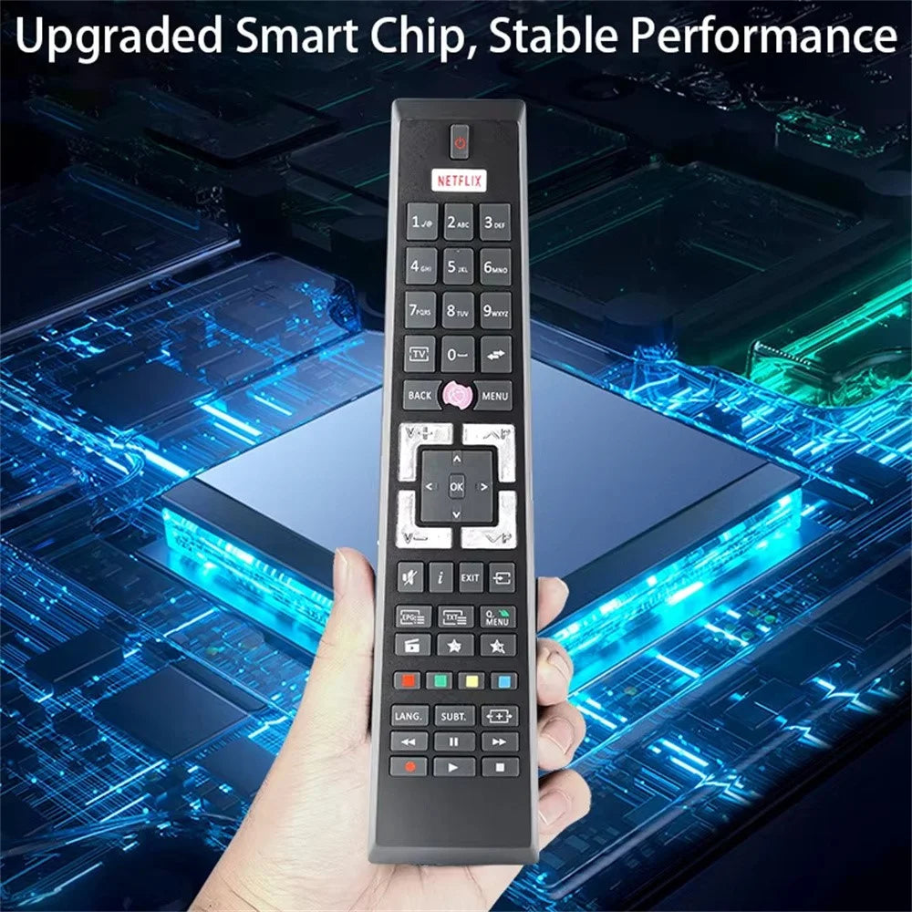 RCA4995 For Tensai / Telefunken TV Remote Control Ergonomic Infrared Replacement Controller - 2