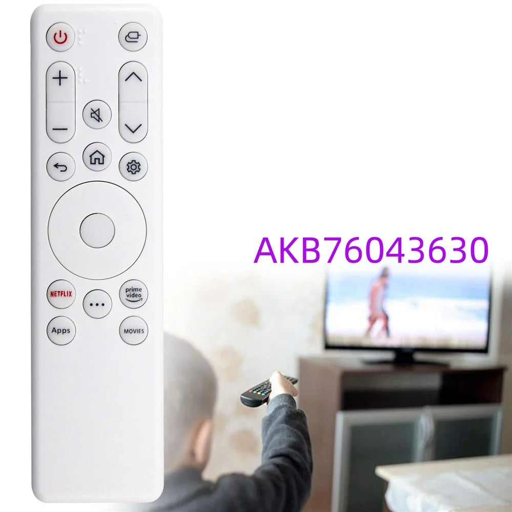 AKB76043630 For LG TV Remote Control Infrared Ergonomic Wireless Replacement Controller - 2