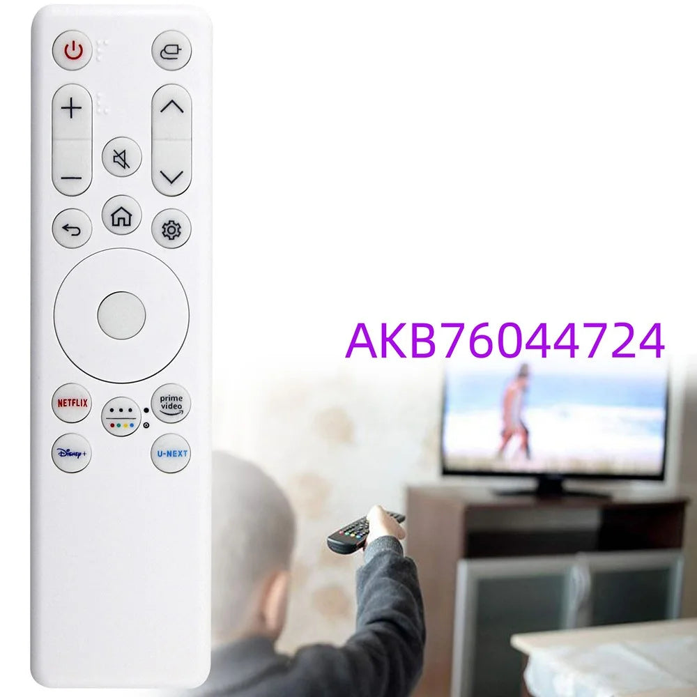 AKB76044724 For LG TV Remote Control Infrared Ergonomic Wireless Replacement Controller - 2