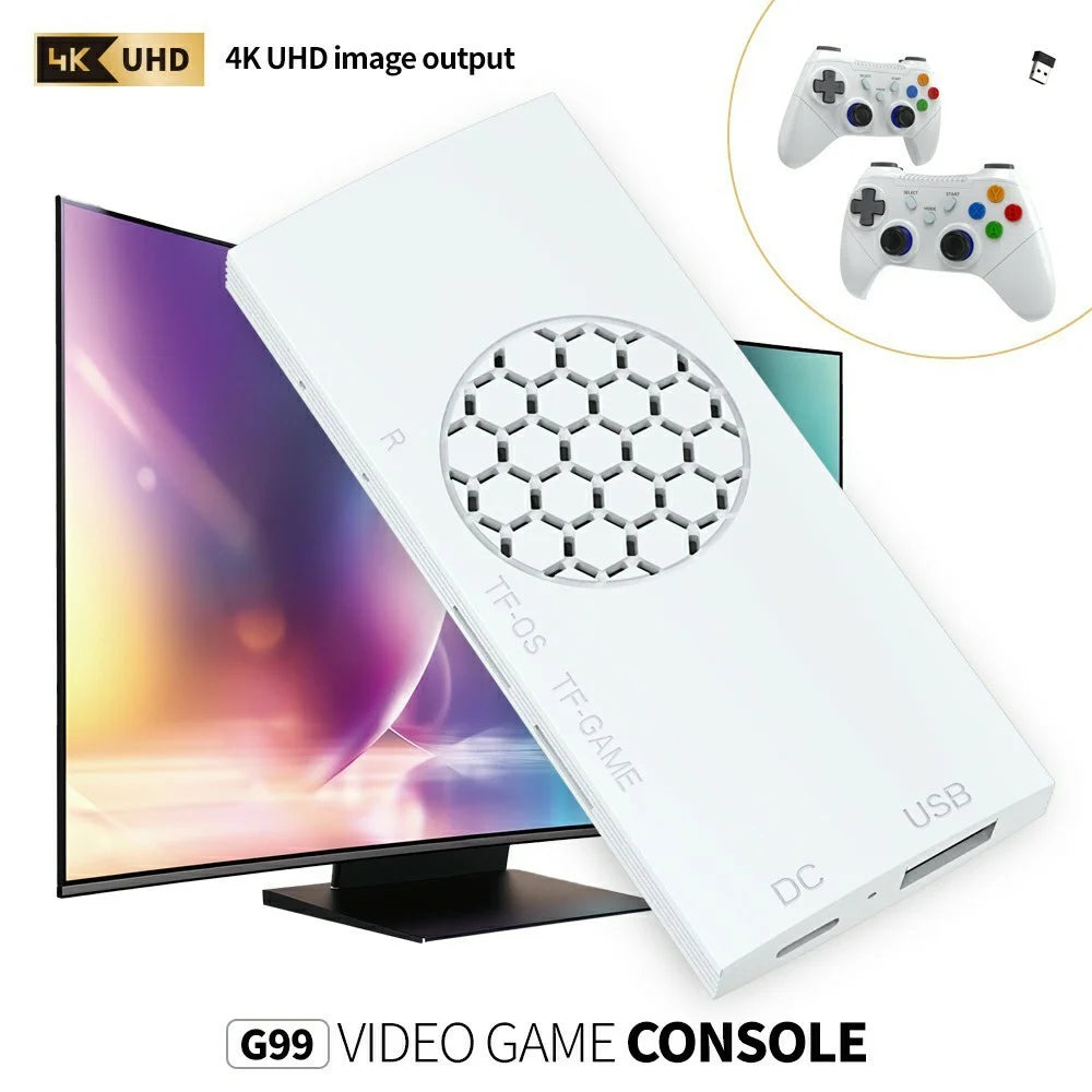 G99 Video Game Console 4K UHD HD TV Stick Multi Emulator Support for PS2  /  PSP  /  PS1  /  MAME  /  N64 - 2
