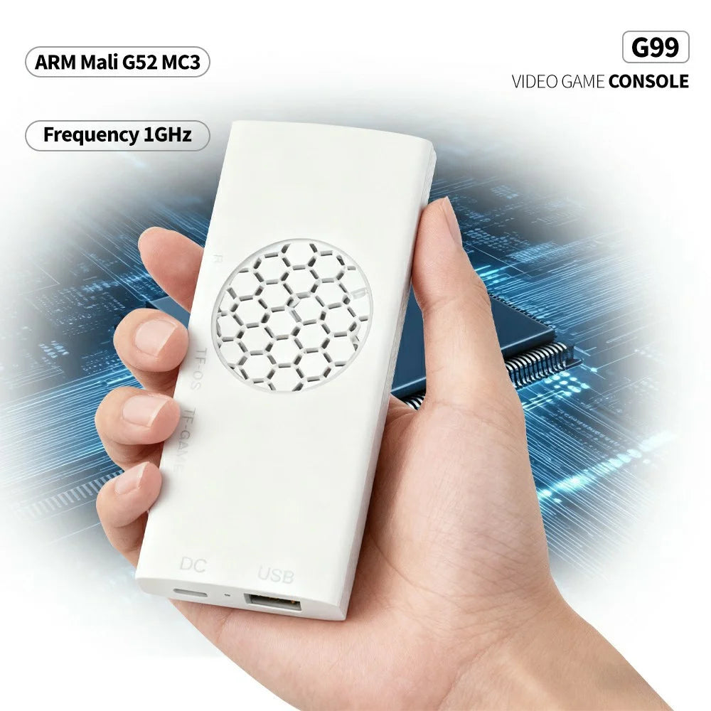 G99 Video Game Console 4K UHD HD TV Stick Multi Emulator Support for PS2  /  PSP  /  PS1  /  MAME  /  N64 - 4