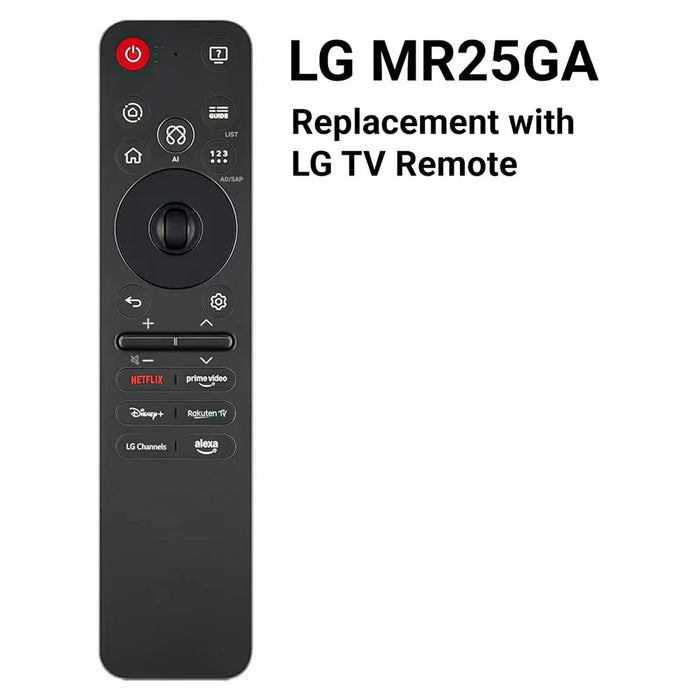 AKB76046603  /  MR25GA For LG ABS 10m Range TV Remote Control Voice Activated Infrared Controller - 3