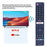 GB346WJSA For Sharp TV Voice Remote Control IR Infrared Replacement 10m Range Controller - 2