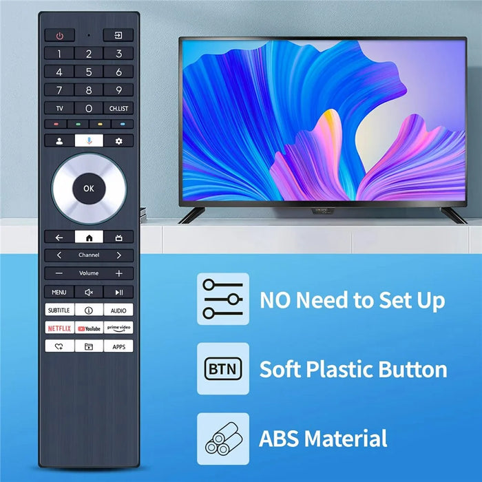 CT-95093 For Toshiba TV Remote Control 10m Range Infrared Television Controller, No Voice Function - 2