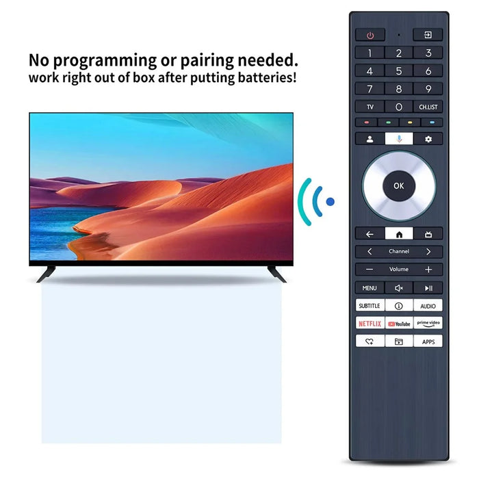 CT-95093 For Toshiba TV Remote Control 10m Range Infrared Television Controller, No Voice Function - 3