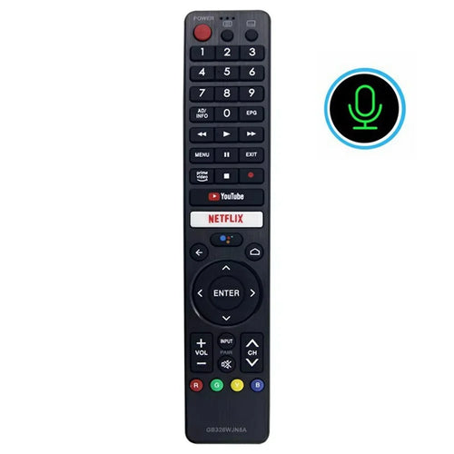 GB326WJN8A For Sharp TV Voice Remote Control IR Infrared Replacement 10m Range Controller - 1