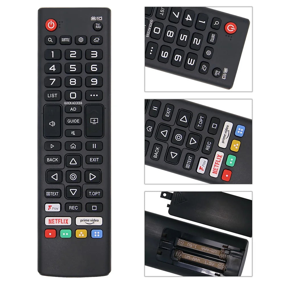 AKB76037023 For RCA TV Remote Control Infrared Wireless 10m Range Ergonomic Controller - 4