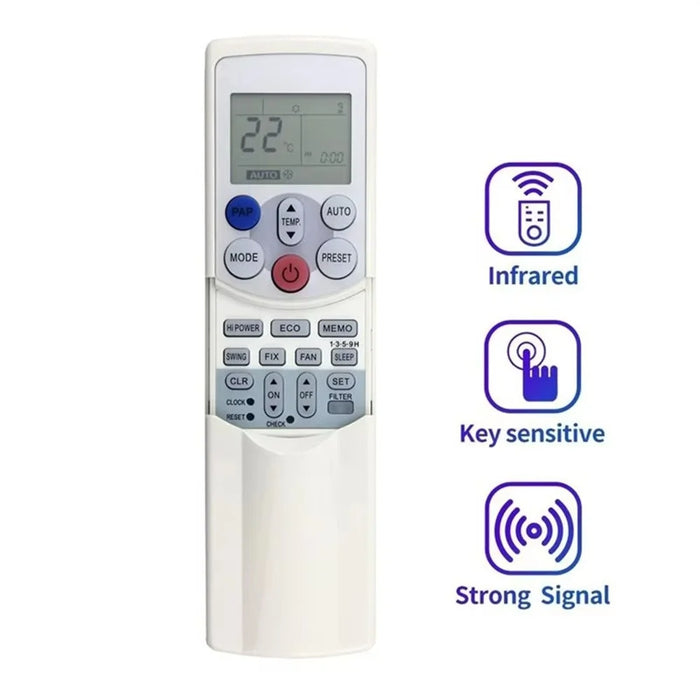 WH-H01JE For Toshiba Air Conditioner Infrared Remote Control Replacement 10m Range Handheld Controller - 2