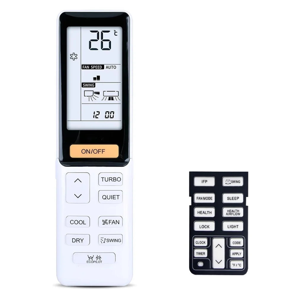 0010402886D For Haier Air Conditioner Infrared Remote Control Replacement 10m Range Wireless Controller - 1