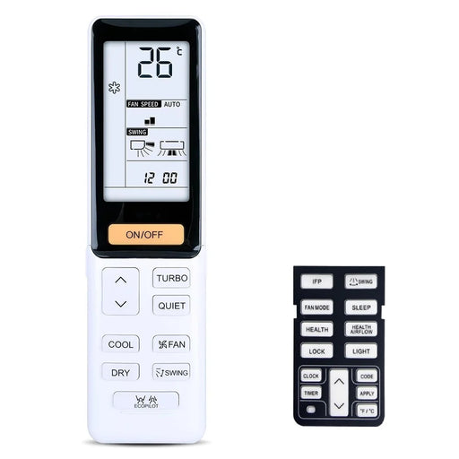 0010402886D For Haier Air Conditioner Infrared Remote Control Replacement 10m Range Wireless Controller - 1