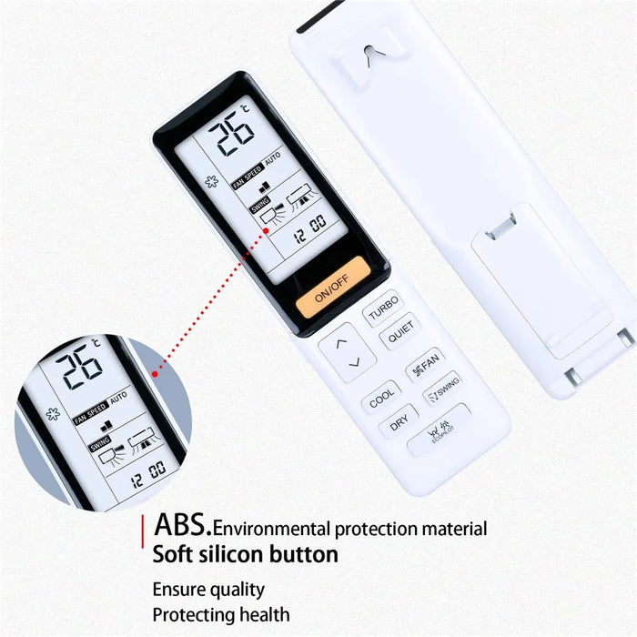 0010402886D For Haier Air Conditioner Infrared Remote Control Replacement 10m Range Wireless Controller - 4