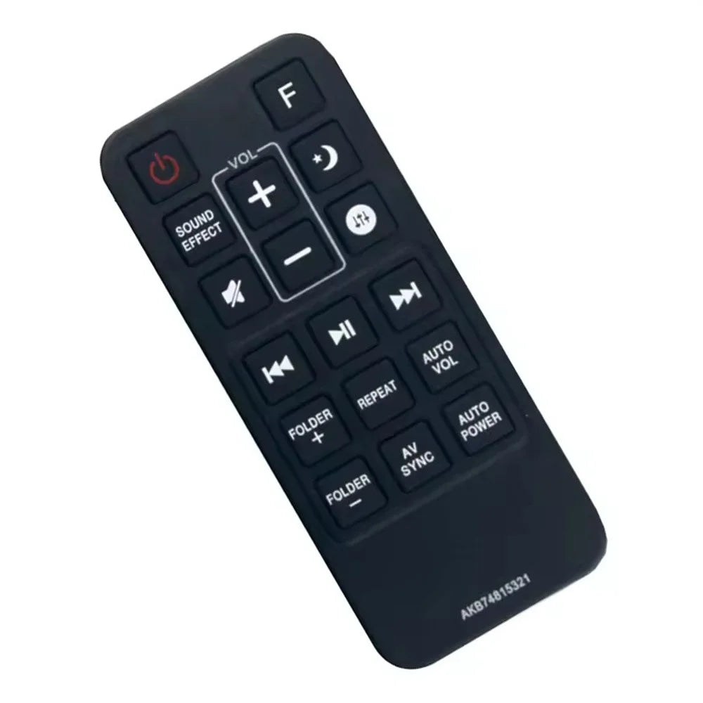 AKB74815321 For LG Soundbar Remote Control 1-10m Range Infrared Replacement Controller - 3