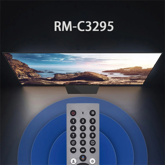 RM-C3295 For JVC TV Remote Control Voice Enabled Replacement Remote Battery Operated - 4