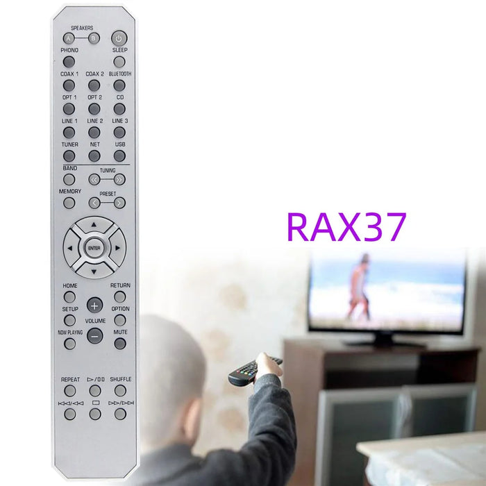RAX37 For Yamaha Sound Receiver Infrared Remote Control Battery Operated Replacement Controller - 2