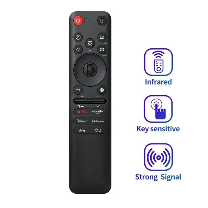 AKB76046602 For LG TV 10m Infrared Remote Control Ergonomic Infrared Controller No Voice Function - 3