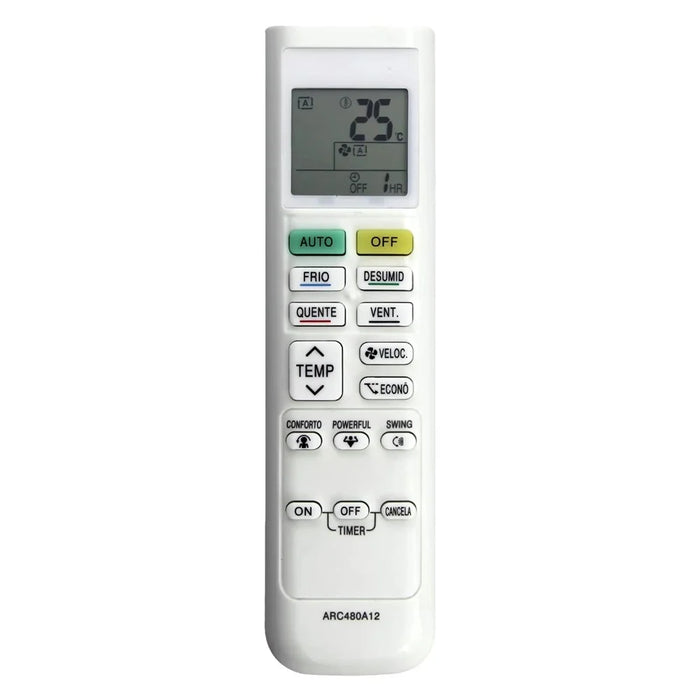 ARC480A12 For Daikin Air Conditioner ABS 10m Infrared Remote Control Ergonomic Infrared Controller - 1