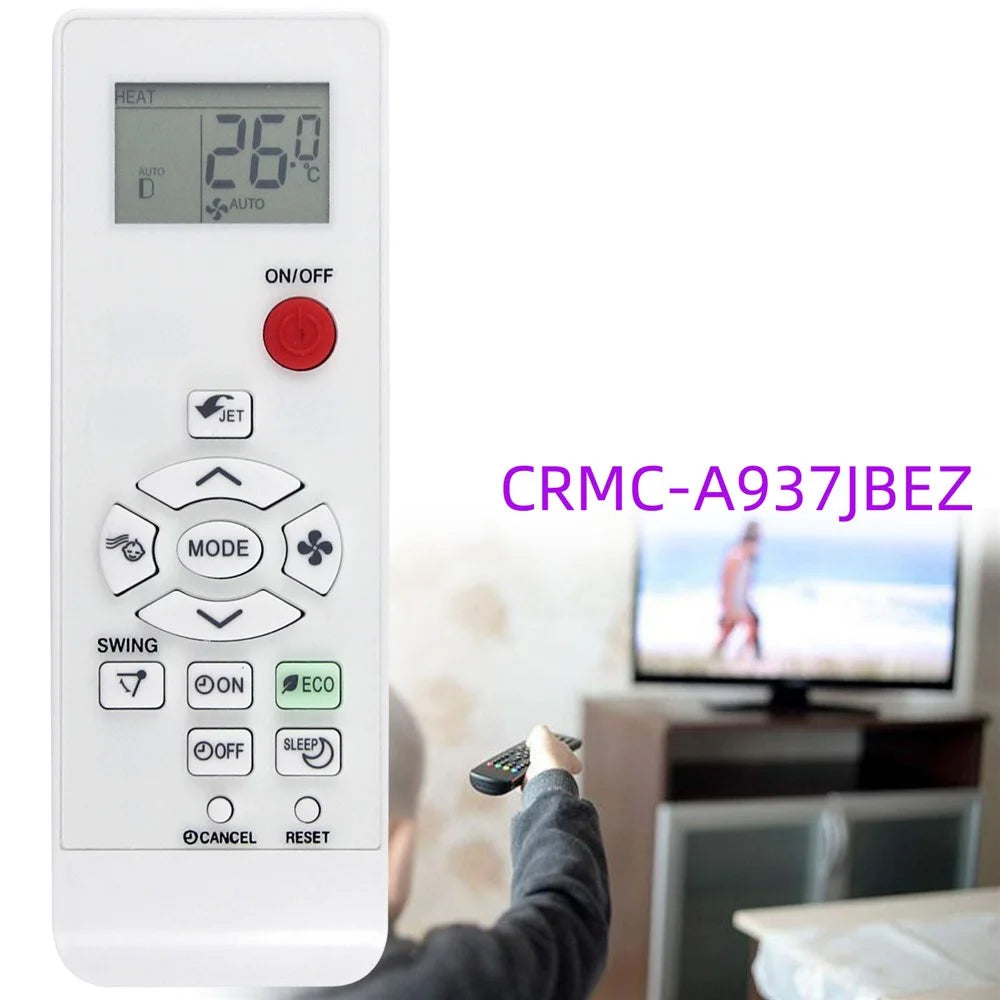 CRMC-A937JBEZ For Sharp Air Conditioner ABS 10m Infrared Remote Control Ergonomic Infrared Controller - 4