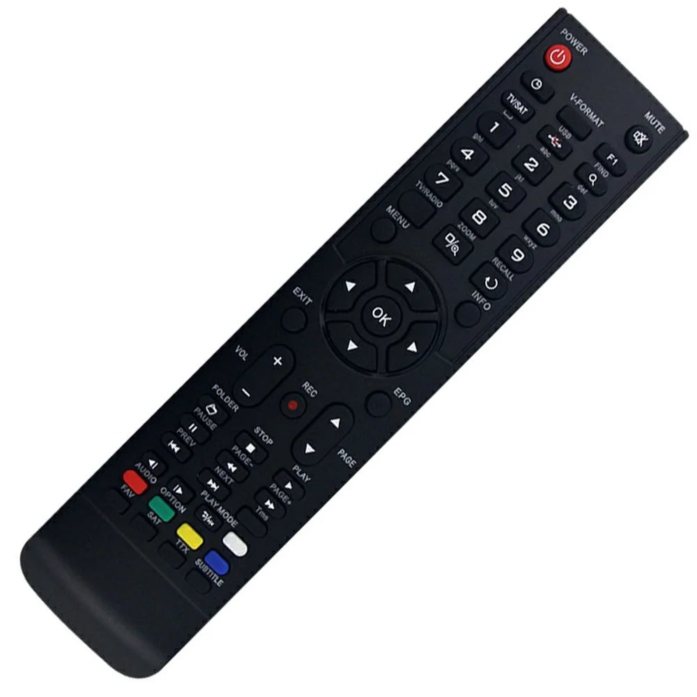REV2 For AMIKO TV 10m Range Infrared Remote Control Ergonomic TV Remote Controller - 2