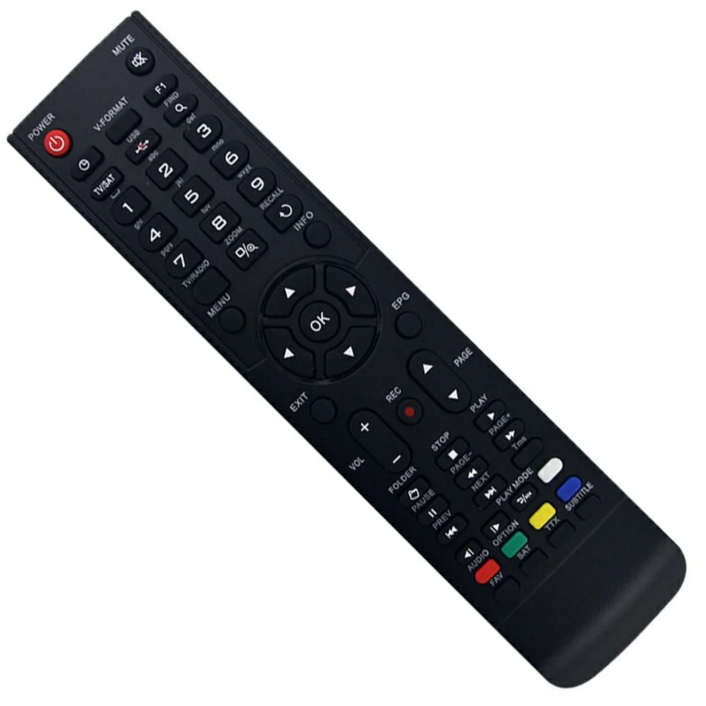 REV2 For AMIKO TV 10m Range Infrared Remote Control Ergonomic TV Remote Controller - 3