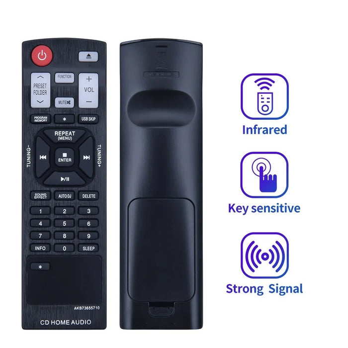 AKB73655710 For LG Home Theater Amplifier and Player Remote Controller 10m Range Infrared Remote Control - 3