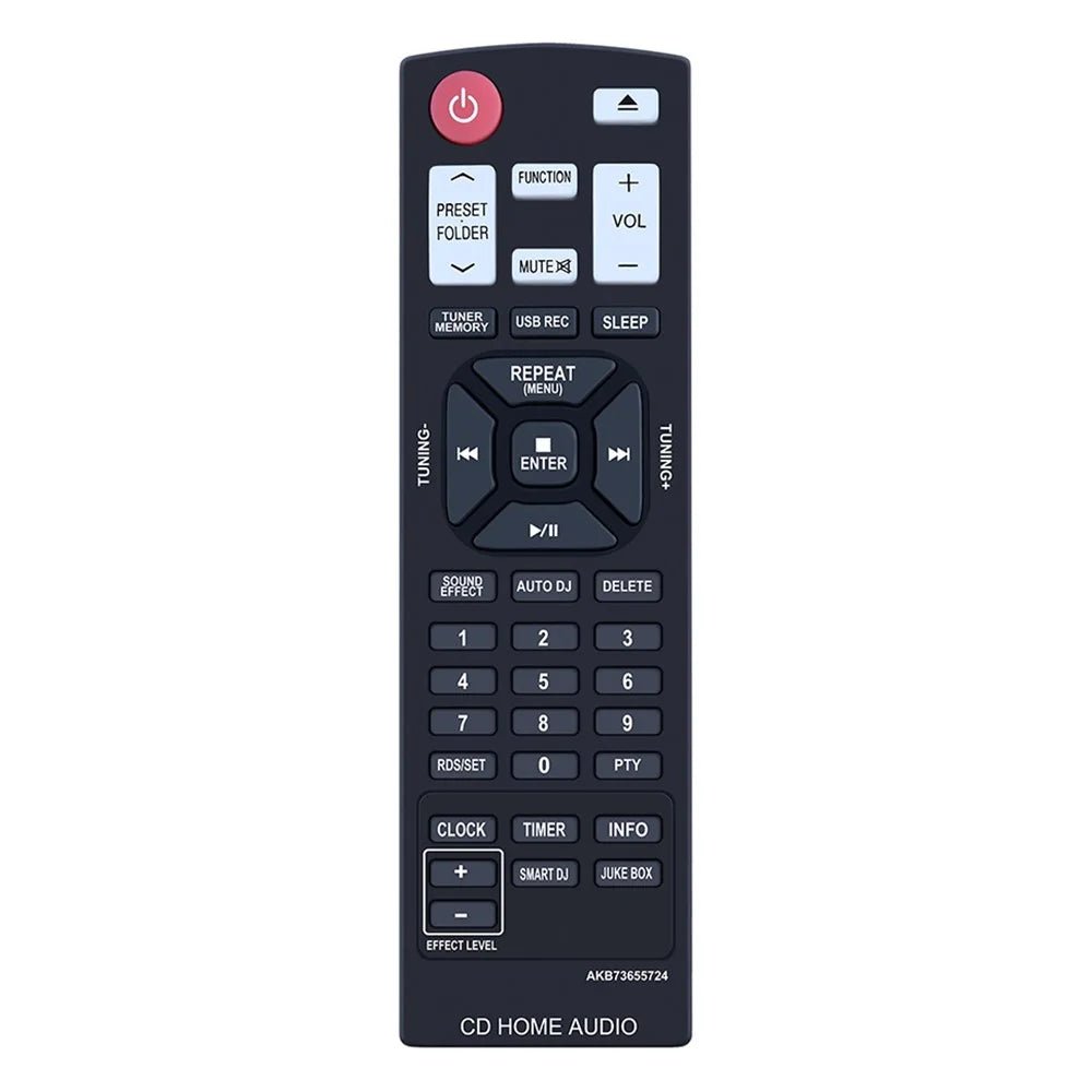 AKB73655724 For 10m Range Infrared Remote Controller Ergonomic Remote Control For LG Home Theater Amplifier and Player - 1