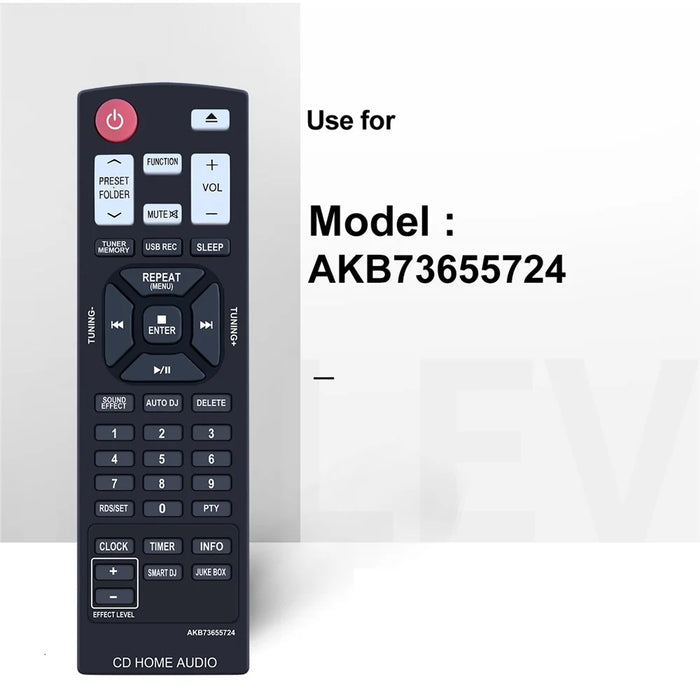 AKB73655724 For 10m Range Infrared Remote Controller Ergonomic Remote Control For LG Home Theater Amplifier and Player - 3