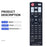 AKB73655724 For 10m Range Infrared Remote Controller Ergonomic Remote Control For LG Home Theater Amplifier and Player - 4