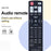 AKB73655724 For 10m Range Infrared Remote Controller Ergonomic Remote Control For LG Home Theater Amplifier and Player - 5