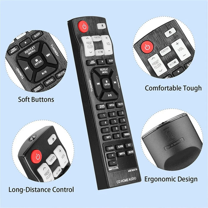 AKB73655739 For LG Home Theater Amplifier and Player 10m Range Remote Controller Ergonomic Infrared Remote Control - 2