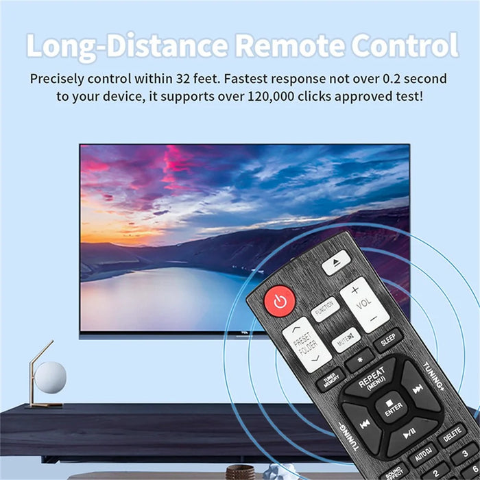 AKB73655739 For LG Home Theater Amplifier and Player 10m Range Remote Controller Ergonomic Infrared Remote Control - 3